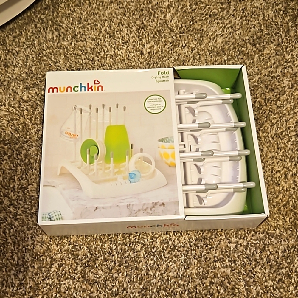 MUNCHKIN Foldable Bottle Drying Rack